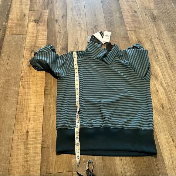 Nike dry fit stiped long sleeve shirt size S - Picture 7 of 8